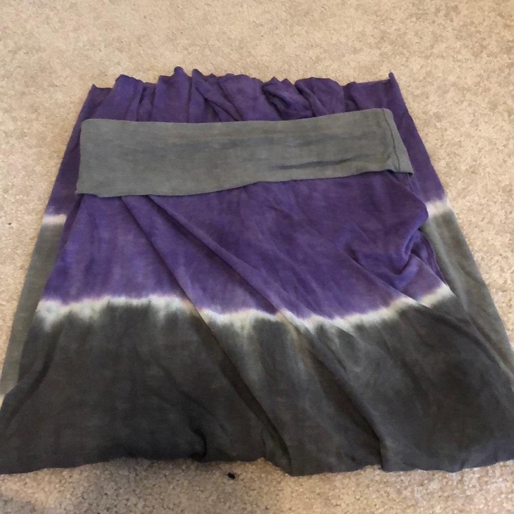 Lucky brand tie dye beach cover up